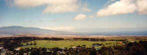 View from Belle Vue -- with Mauna Loa Volcano